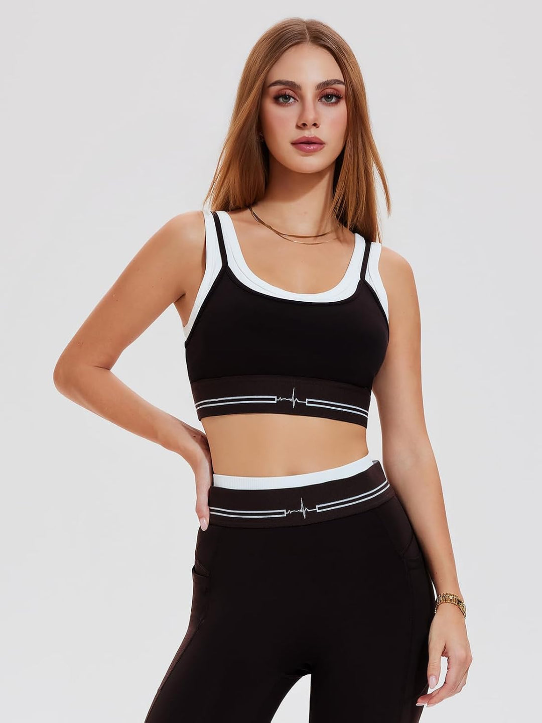 Airfree Womens Workout Sets 2 Piece Seamless Sport Bra Matching High Waist Leggings Gym Yoga Outfits Pilates Work Out Clothes