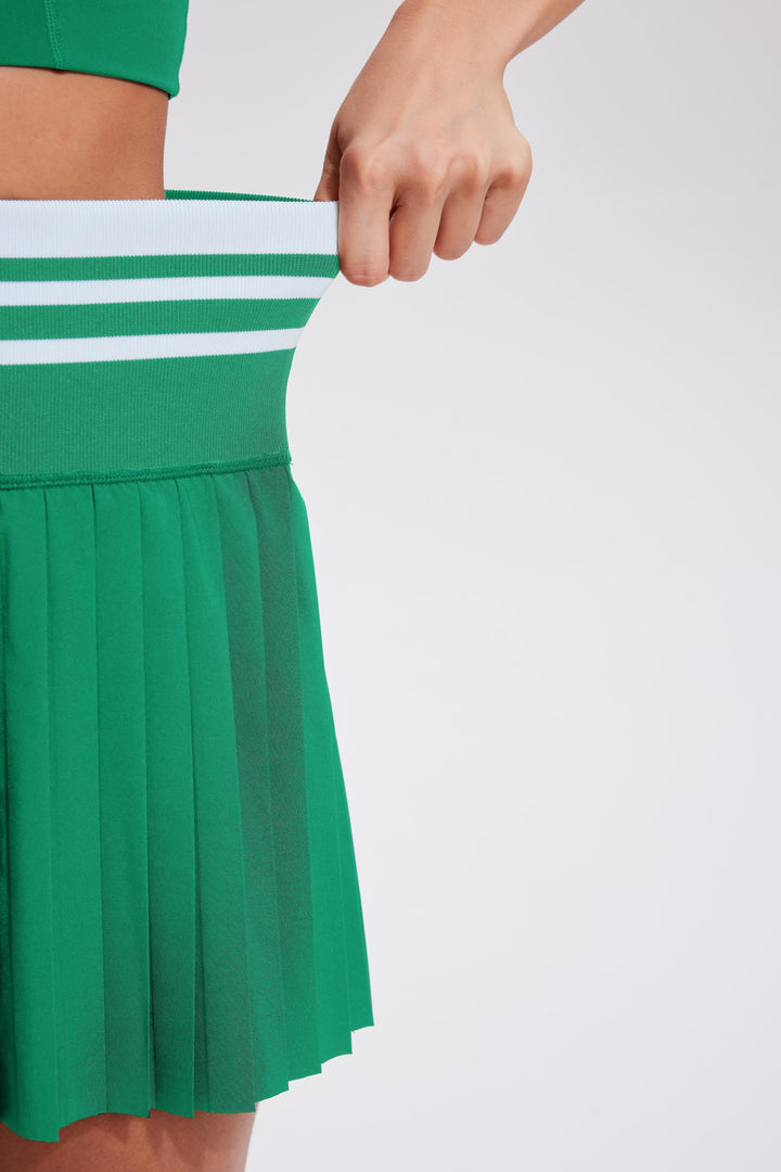 Airfree Pleated Tennis Skirts for Women High Waisted Golf Skort Skirt with Short Athletic Workout Skorts with Pockets